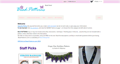 Desktop Screenshot of bead-patterns.com